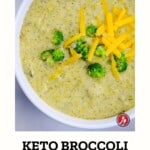 keto broccoli cheese soup pinterest