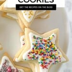 the best sugar cookies pinterest image