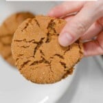 the ultimate molasses cookies, pinterest image