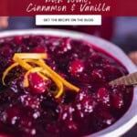 Cranberry Sauce Pinterest Pin