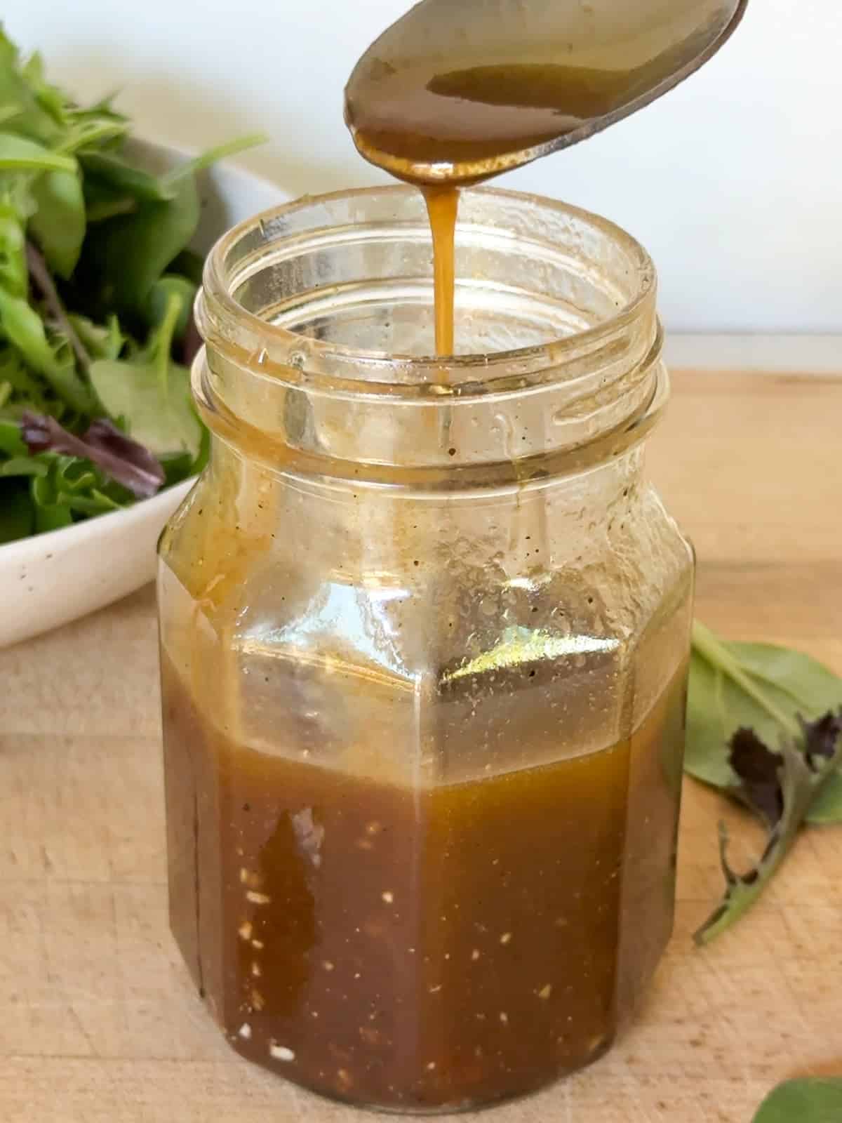 the best homemade balsamic dressing in a jar
