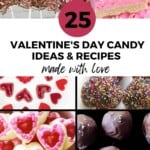 25 Valentine's Day Candy Ideas & Recipes Pinterest Pin