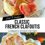 How to Make Classic French Clafoutis Pinterest Pin