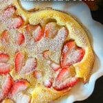 The Best French Clafoutis Pinterest Pin