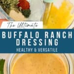 The Ultimate Buffalo Ranch Dressing Pinterest Pin