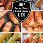 super bowl food ideas featured image (Pinterest Pin)