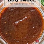 Unforgettable BBQ Sauce Pinterest Pin