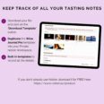 steps for using the notion wine journal