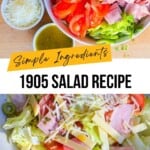 Simple Ingredients 1905 Salad Pinterest Pin