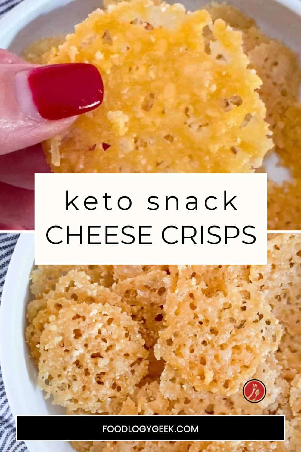 Baked Cheese Crisps Recipe